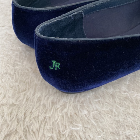 Jack Rogers x Draper James Sugar and Spice Velvet Loafer, size 8.5, EUC - Picture 3 of 7